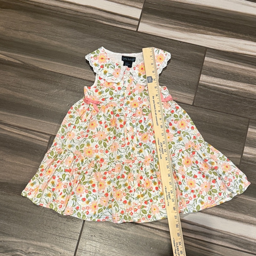 Cynthia Rowley Floral Dress in Pink and Green
